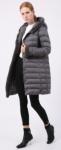 Reversible Waterproof Down Jacket Women's , Quilted Hooded Down Coat