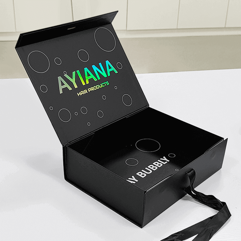 Luxury Paperboard Magnetic Packaging Box A3 A4 A5 Deep Foldable Magnetic Flap Gift Box
