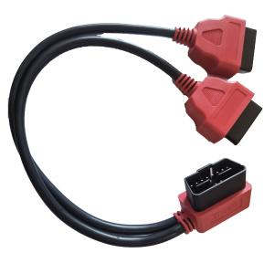 China Scanner Car OBD2 Y Cable Male To 2 Female For Diagnostic Tool Connector Interface factory