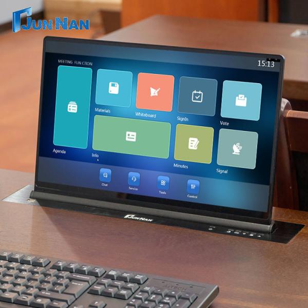 Paperless Conference System LCD Electric Lift Monitor Central Office Equipment