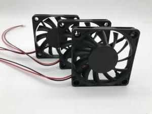 China 60 Mm Computer Cooling Fans Ball Bearing 12V DC Plastic Housing Low Noise factory