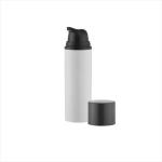 Single wall 15ml 30ml 50ml round cosmetic bottle airless pump PP PCR Material