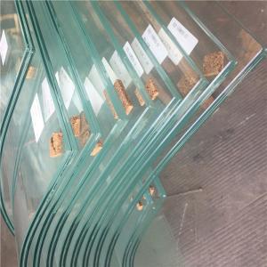 China 3D Curved Glass Building Hot Bending Clear Tempered Laminated Glass 6mm 8mm 9mm 10mm Clear Toughened Glass Curved Annealed Glass factory