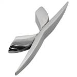 316 Stainless Steel Marine Hardware Mirror Polish Rope Mast Cleat Accessory for