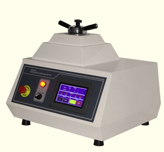 China Automatic Specimen Preparation And Metallography Of Steel / Sample Mounting Press factory