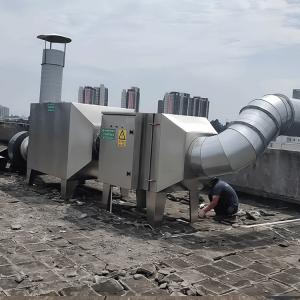 China Photooxygen Uv Oxygen Catalytic Purifier Waste Gas Purification Equipment 100 kg 100000Nm3/h factory
