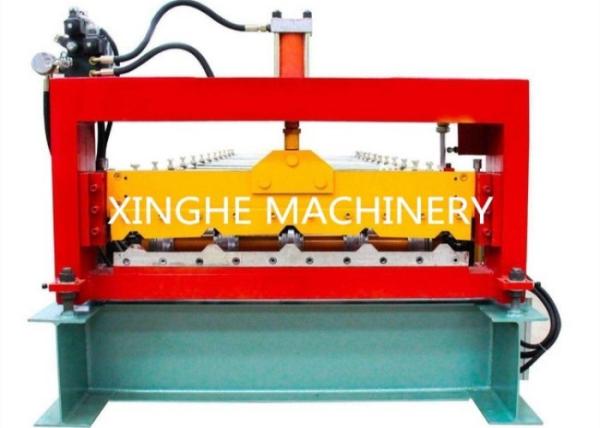 PLC Automatic Zinc Roofing Double Layer Roll Forming Machine / Roof Panel