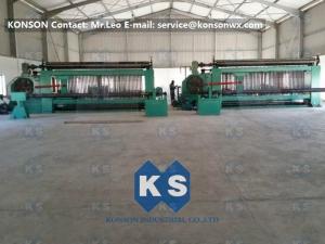 Spiral Coiling Hexagonal Gabion Wire Mesh Weaving Machine 80x100mm Mesh Size