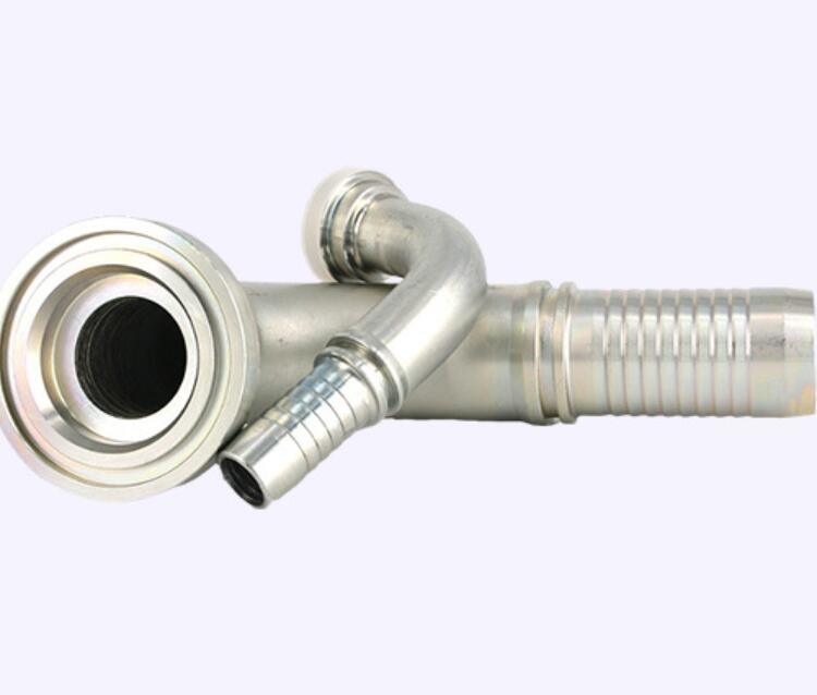 Jic Female Connection Carbon Steel 1 Piece Fitting Hydraulic Hose Fittings 87391