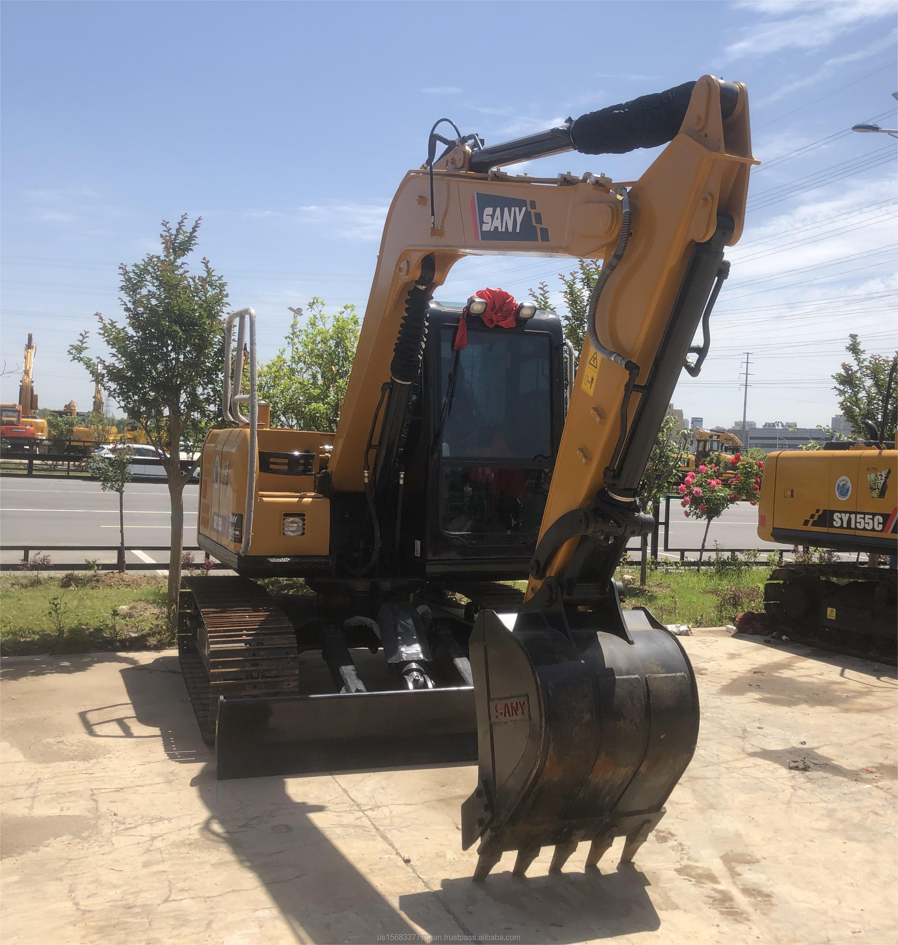 Second-hand SANY SY75C Pro Excavator Great Performance Hydraulic Construction Machine