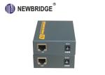 Professional Fiber Optic Extender 120M Distance Over Single Ethernet Cat 5e/6