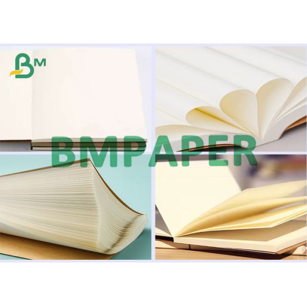 40g 100g Good Printing Uncoated Woodfree Adhesive Paper 18mm Width