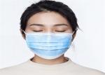 Medical Non Woven Fabric Face Mask , Earloop Face Mask For Men GB/T18830-2009