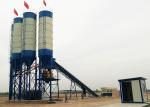 60m3/H Stationary Ready Mix Concrete Batching Plant Belt Conveyor Feeding Type