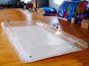 China Transparent Water Park Kids Inflatable Pool for Sale factory