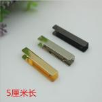 Various color zinc alloy 50 mm length handbag hardware metal corners protector