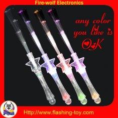 China button battery Christmas / Halloween PS Red and blue Flashing Light Stick factory