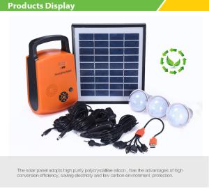 China Solar hand lamp Energy saving flood lights waterproof outdoor yard solar led light 4W 9V factory