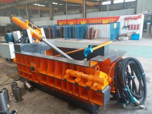 China Durable Scrap Baler Machine / Scrap Metal Baler 125 Tons Baling Force factory
