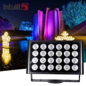 China New Design Outdoor Architectural Landscape LED Lighting Narrow Beam Angle IP65 160W RGBW DMX512 LED Floodlights factory