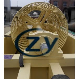 Rotary Drum Cassava washing machine carbon steel material Automatic electric