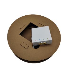 4 Port Pre Terminated Compact Fiber Termination Boxes Kit Outlet Box