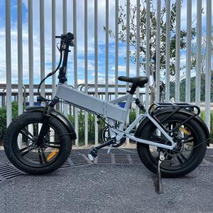 China EB3 Foldable 20*4.0 Inch Fat Tire Electric Bike With Mechanical Disc Brake factory