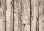 Wood Pattern American Natural Style 3D Home Wallpaper PVC For Living Room