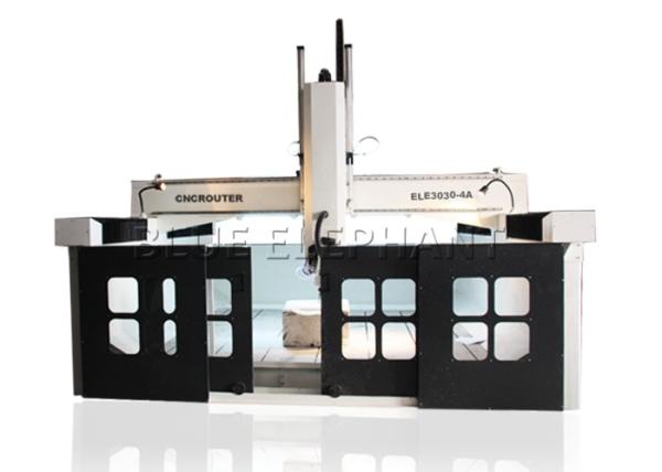 Electric Styrofoam Cutting Machine , Cnc 3d Wood Carving Machine Helical Rack