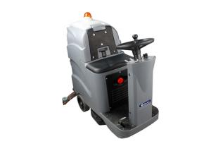 China Fast Cleaning Floor Scrubber Dryer Machine With Adjustable Brush 175 Rpm factory