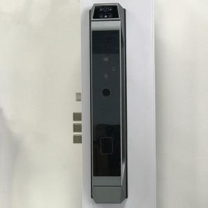China Apartment Face Recognition Smart Lock / Black Fingerprint Security Door Lock factory