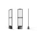 SUNLEADER AM04B Acoustic magnetic vertical equipment Retail shop Acrylic