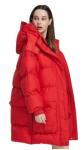 Plus Size Women's Heavy Down Jacket , 100% Polyester Shell Fluffy Hood Coat