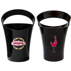 China Reusable Plastic Champagne Ice Bucket 101oz Limited Edition Moet Chandon Cooler factory