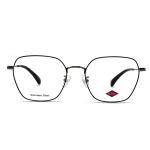 FM3235 Classic Square Stainless Steel Optical Frames Unisex Craftsmanship for
