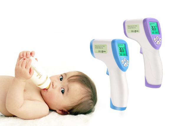 30 Seconds Auto Power Off Non Contact Infrared Thermometer ±0.2ºC / 0.4ºF Body