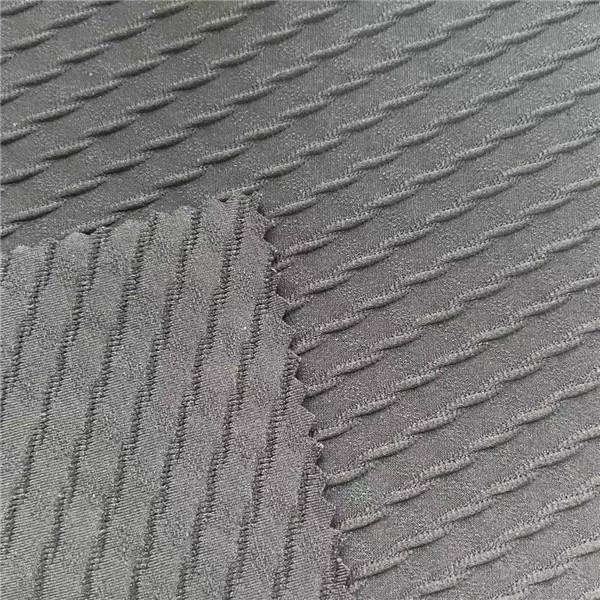 200GSM Jacquard Sports Clothing Fabric 140D 40D 75% Nylon 25% Spandex Fabric