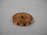 CNC Precision Turned Parts Round Turning Copper Disc 3.5mm diameter