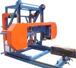 wood working machine electric portable horizontal band saw mill