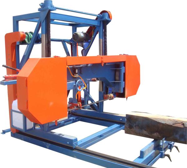 Band saw machine for wood cutting,portable saw mill,Horizontal wood working