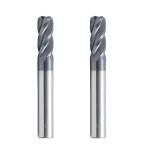 4F Flute Tungsten Carbide Milling Cutter with High Hardness