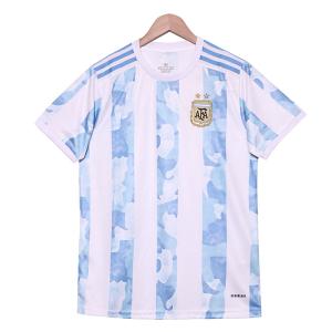 China Argentina Retro 2020 Home Football Jersey Custom Group Fan Commemorative Edition factory