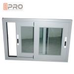 Australia Double Glazed Aluminium Sliding Windows High Strength Durable For