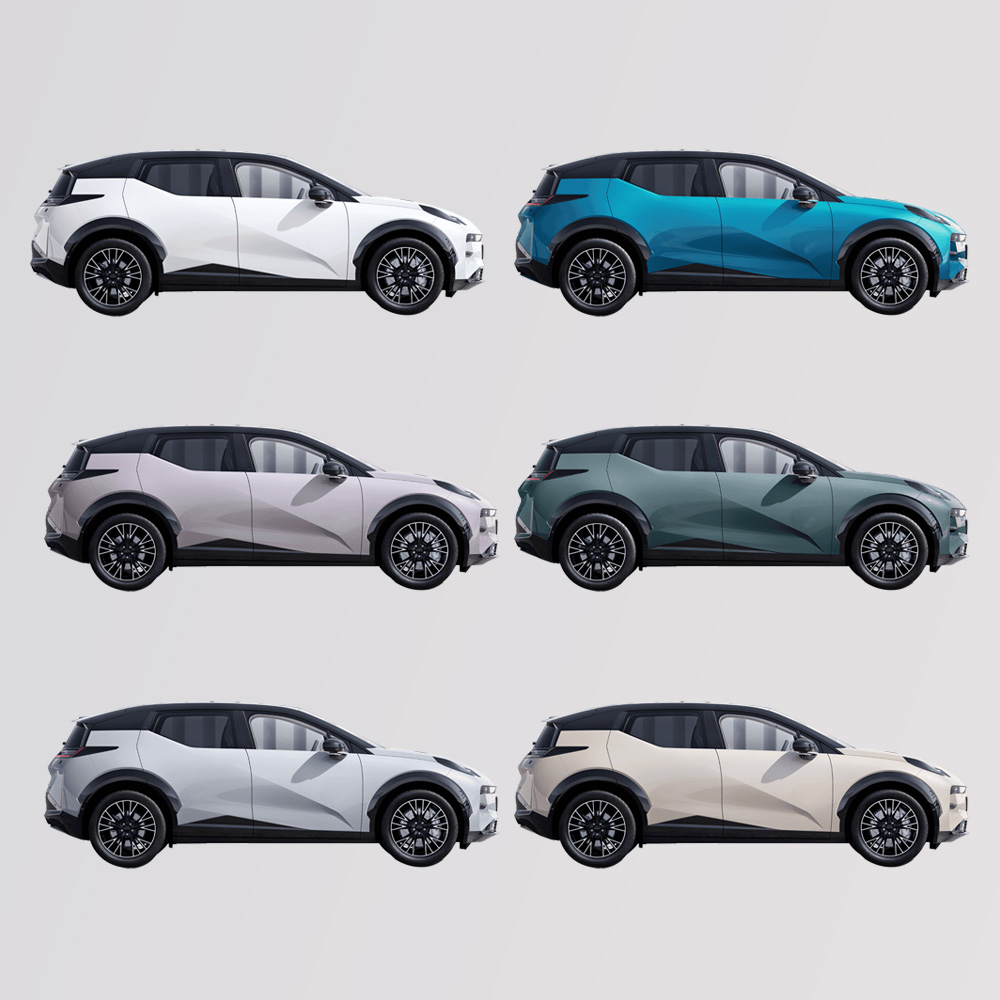 2024 Geely ZEEKR X Pure Electric EV Car for Adult Safe SUV Electric Auto 272-428Ps Motor 500-560Km CLTC Cruising Range