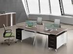 Commercial Office Furniture Partitions , 42 Mm Thickness 2 Person Office