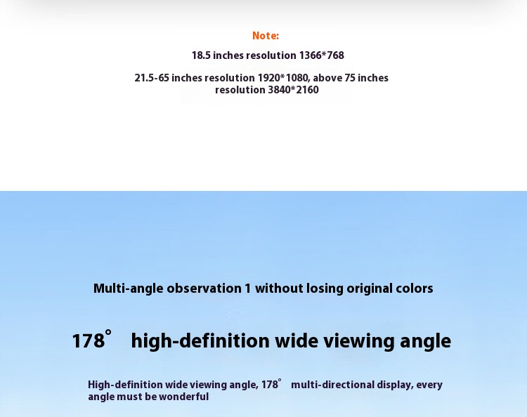High Brightness Waterproof Lightning-Proof Outdoor Wall-Mounted Advertising Machine Sunscreen LCD Display for Outdoor Ads