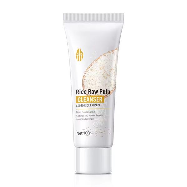 Organic Face Cleaner Gently Moisturizes Rice Slurry Facial Cleanser Cleanses