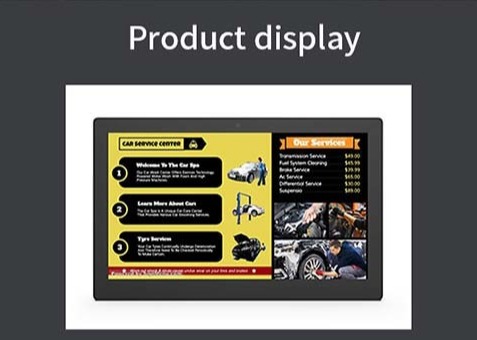 China Capacitive Touch Power Over Ethernet Tablet , Touchscreen Digital Signage factory