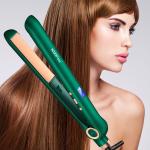 PTC Heating 2 In 1 Flat Iron Hair Straightener Ceramic Floating Plate
