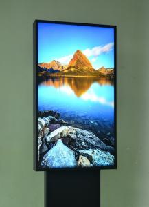 China Double Sided 55&quot; Digital Signage E-poster 2500 nits High Bright Store Window Display factory